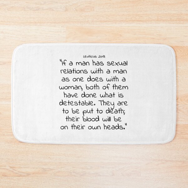Item preview, Bible verse: Leviticus 20:13 designed and sold by john-3-16.
