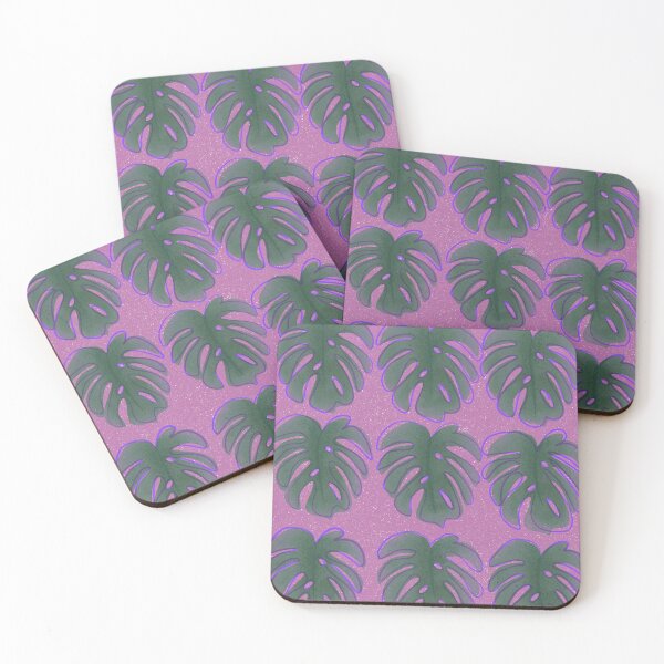 Artikelvorschau, Violet Pops Monstera-Muster entworfen und verkauft von TrahanKreative.