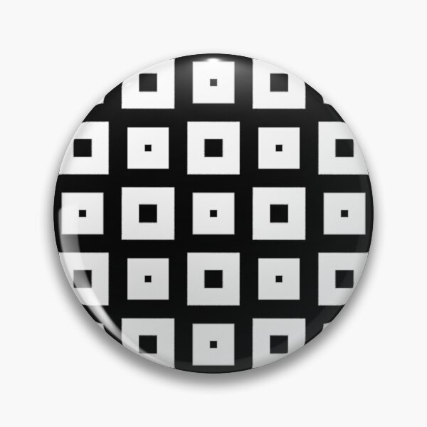 Item preview, Black and White irregular squared pattern designed and sold by LayraBlacks.