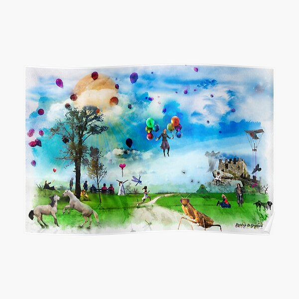 The Land of Stories & Nursery Rhymes Poster