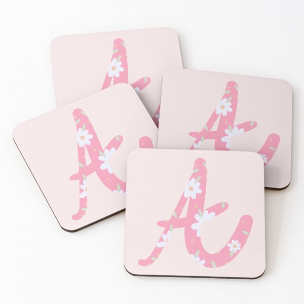 Item preview, Flowers letter A | Pink Letter cute flowers graphic | Flora letter designed and sold by Manoondaly.