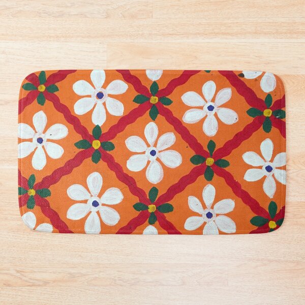 Item preview, Colorful floral design, Phad painitng by Gopal joshi, Indian folk art designed and sold by gopalpjoshi.