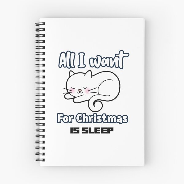 Artikelvorschau, Alles, was ich mir zu Weihnachten wünsche, ist Schlaf entworfen und verkauft von AryabyDesign.