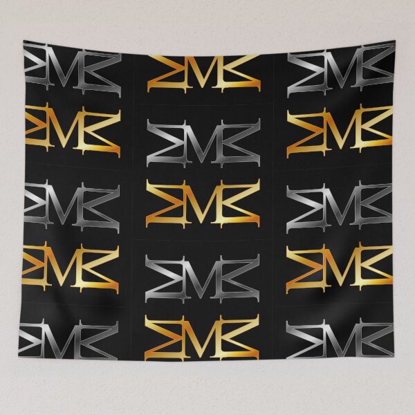 Item preview, Alphabet M logo in gold and silver  designed and sold by Shawlin Islam.