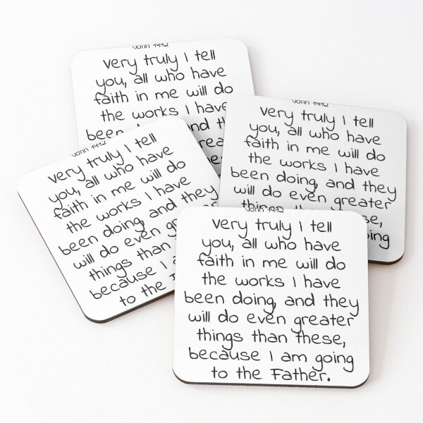 Item preview, Bible verse: John 14:12 designed and sold by john-3-16.