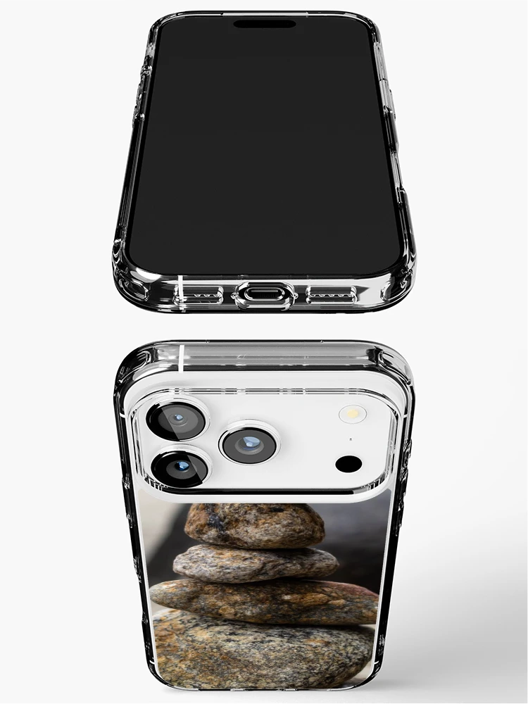 Thumbnail 3 of 5, iPhone Case, Stones Stacked designed and sold by RBDESIGN SHOP.
