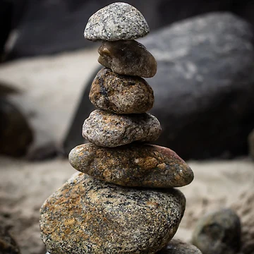 Artwork thumbnail, Stones Stacked by RBDESIGN SHOP
