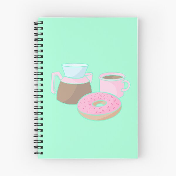 Item preview, Kawaii Coffee and Donuts designed and sold by bunnyteawhimsy.