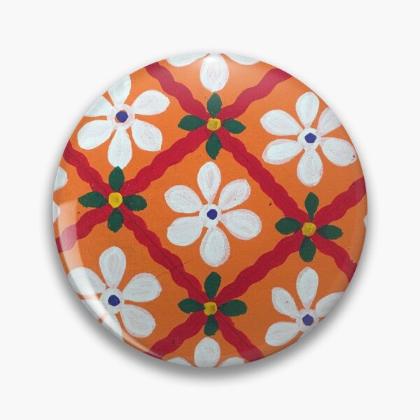 Item preview, Colorful floral design, Phad painitng by Gopal joshi, Indian folk art  designed and sold by gopalpjoshi.