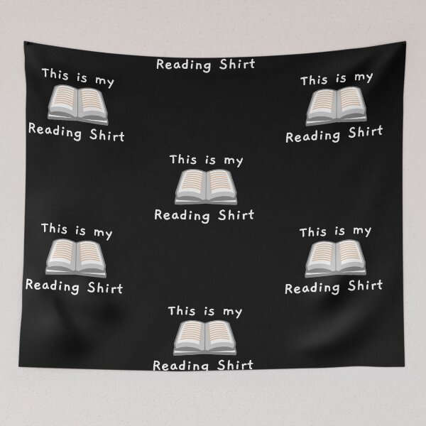 Item preview, This is my Reading Shirt, Read for Fun, I Heart Reading designed and sold by DiscGolfTees.