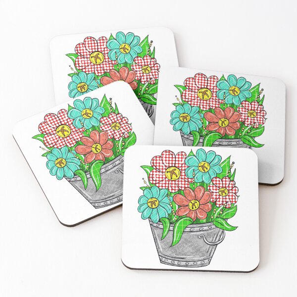 Item preview, Button Flowers designed and sold by missmann.