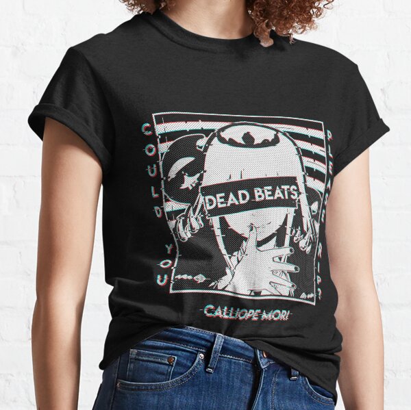 Mori Calliope Hololive In Glitched Classic T-Shirt