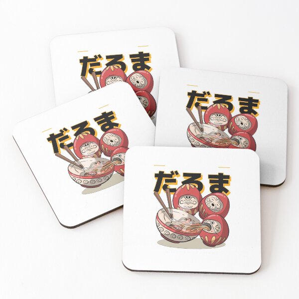 Item preview, Daruma dolls with a ramen bowl designed and sold by irWrobliski.