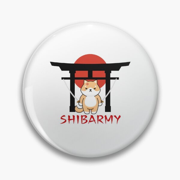 Item preview, SHIB ARMY Angry Shiba Worrior Crypto Coin Mining Cryptocurrency Lover Gift designed and sold by DKA-2ndBoy.