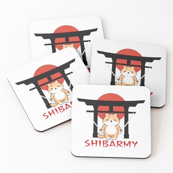 Item preview, SHIB ARMY Angry Shiba Worrior Crypto Coin Mining Cryptocurrency Lover Gift designed and sold by DKA-2ndBoy.