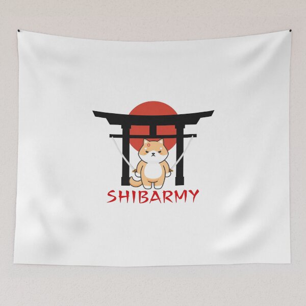 Item preview, SHIB ARMY Angry Shiba Worrior Crypto Coin Mining Cryptocurrency Lover Gift designed and sold by DKA-2ndBoy.