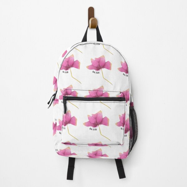 Item preview, Pink Flower Galatians 2:20 designed and sold by GeoTeasters.