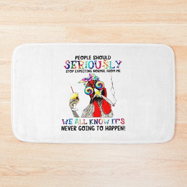 Item preview, ROOSTER PEOPLE SHOULD SERIOUSLY STOP EXPECTING NORMAL designed and sold by GPTrending.