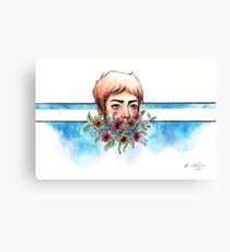 The Blue Paladin Canvas Print