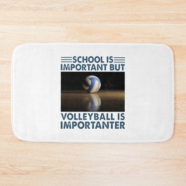 Item preview, SCHOOL IS IMPORTANT BUT VOLLEYBALL IS IMPORTANTER designed and sold by GPTrending.