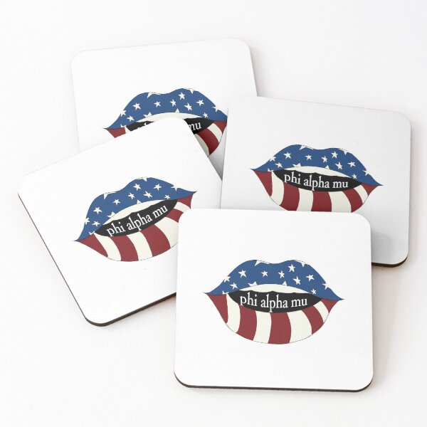 Item preview, Phi Alpha Mu Stars and Stripes designed and sold by Tiana Connor.