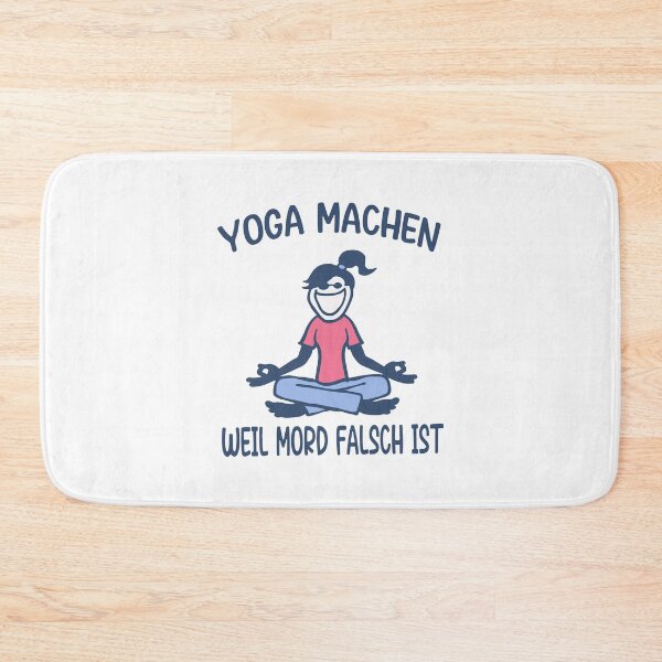Item preview, YOGA MACHEN WEIL MORD FALSCH IST designed and sold by GPTrending.