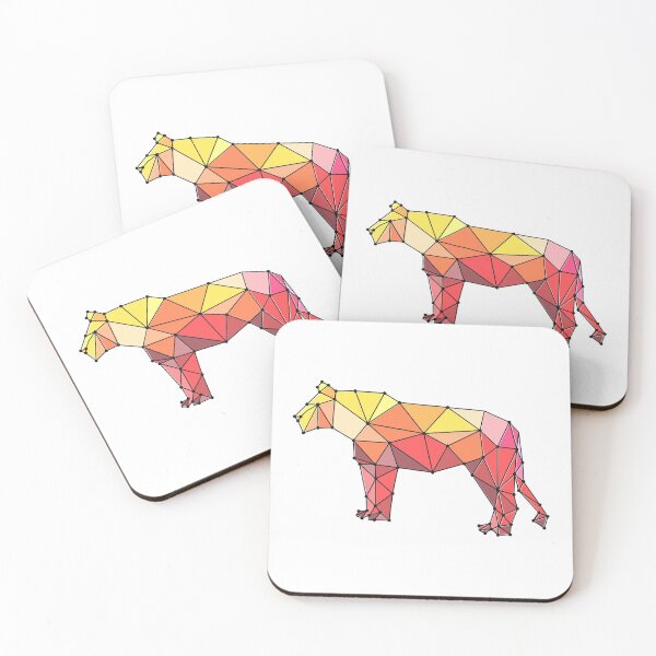 Item preview, Geometric Tiger designed and sold by sanashibata.