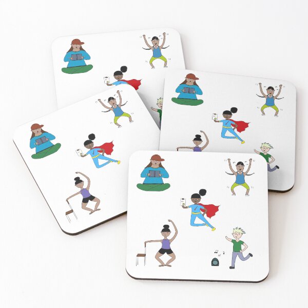 Item preview, Students Having Fun - Ballet, Reading, Athlete, Dance, Smart designed and sold by NadyaCC.