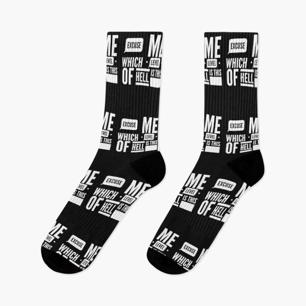 Item preview, Excuse Me Which Level Of Hell Is This designed and sold by YueHeng Creates ⭐⭐⭐⭐⭐.