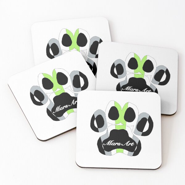 Item preview, Agender Pride Flag Paw (MarsArt) designed and sold by MarsArtM.