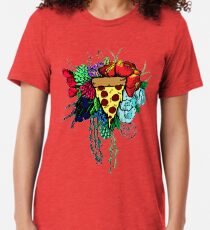 Bouquet fit for me:Pizza Tri-blend T-Shirt