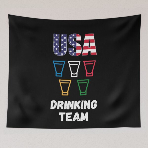 Item preview, USA Drinking Team designed and sold by Avishy.