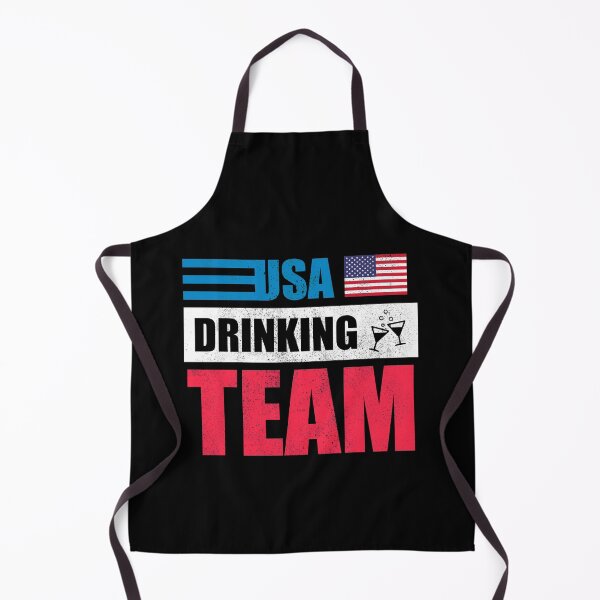 Item preview, USA Drinking Team, With Flag designed and sold by Avishy.