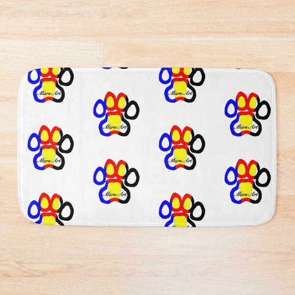 Item preview, Polyamorous Flag Paw (MarsArt) designed and sold by MarsArtM.