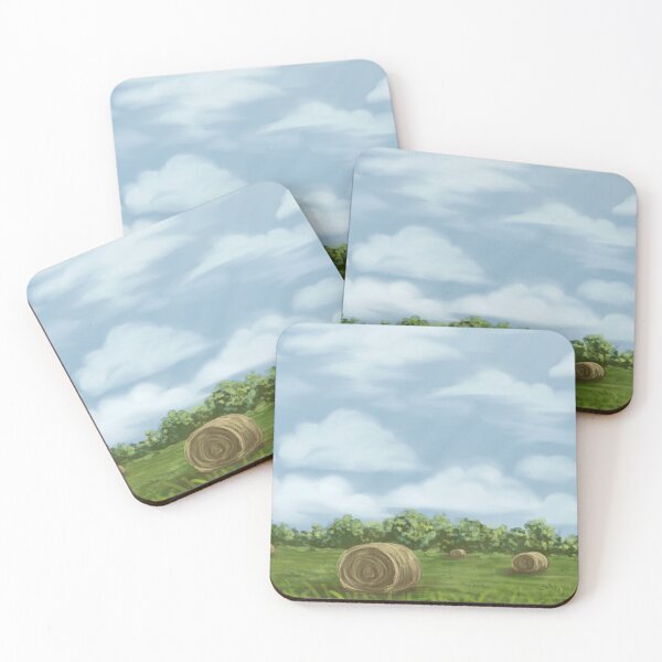 Item preview, Nebraska Hay Bales designed and sold by AbbyFagoArt.