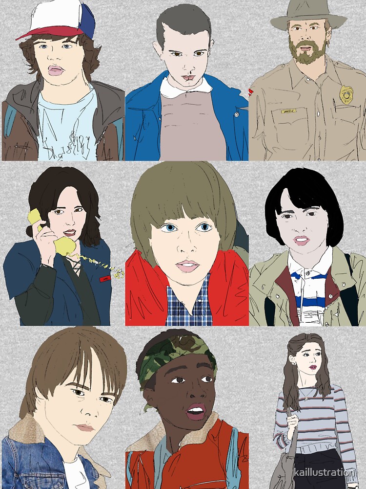 Stranger Things by kaillustration