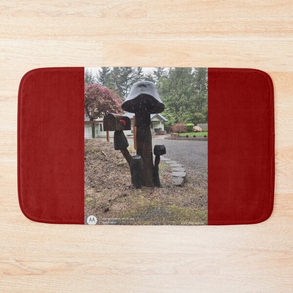Item preview, Copy of Mushroom mailbox sitting in the rain  designed and sold by RachysPlace.