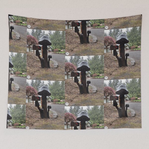 Item preview, Copy of Mushroom mailbox sitting in the rain  designed and sold by RachysPlace.