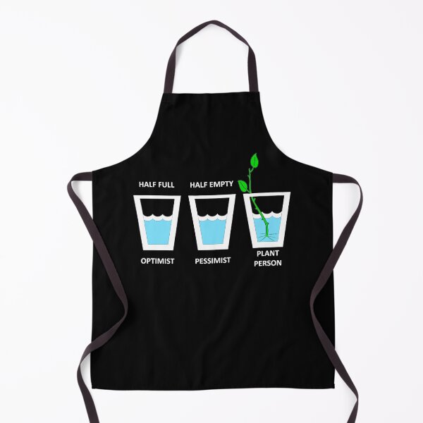 Item preview, Plant Person, Optimist, Pessimist, Half Empty, Half Full, Plant Lovers designed and sold by Oaks Creations.