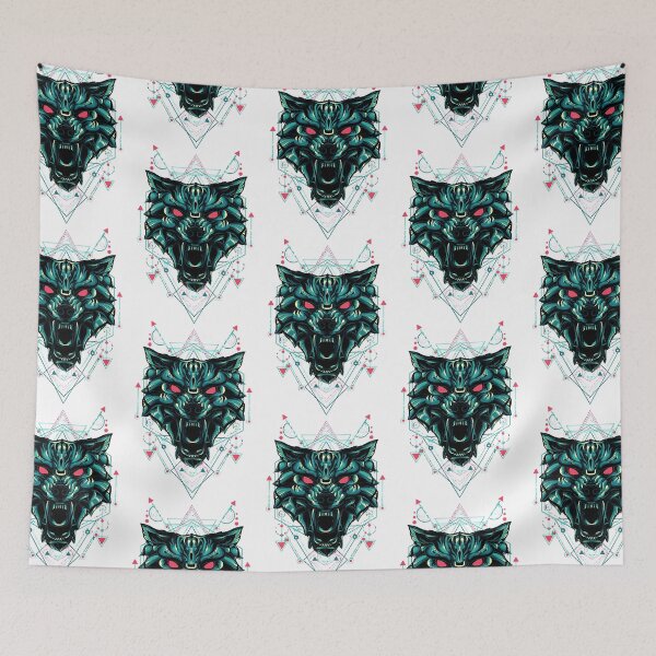 Item preview, The Green Wolf sacred geometry  designed and sold by Molleigh1987.
