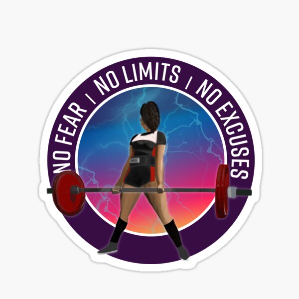 Item preview, No Fear. No Limits. No Excuses designed and sold by Fierce Little Things.