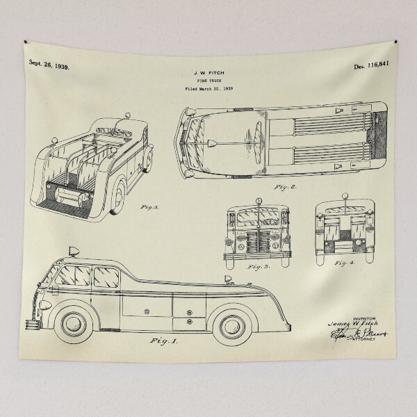 Item preview, Fire Truck-1939 designed and sold by paulrommer.