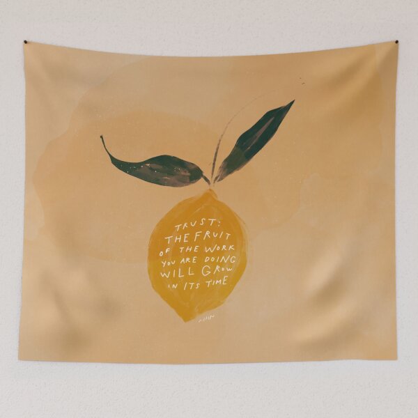 Item preview, Trust: the fruit of the work you are doing will grow in time designed and sold by morgansgoods.