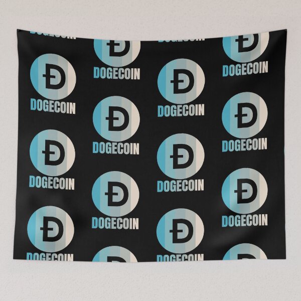 Item preview, Dogecoin DOGE Crypto Pastels Cryptocurrency Logo designed and sold by Bitcoin-Fashion.