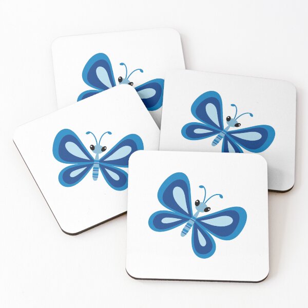 Item preview, Blue Butterfly Sticker designed and sold by Larsonk497.