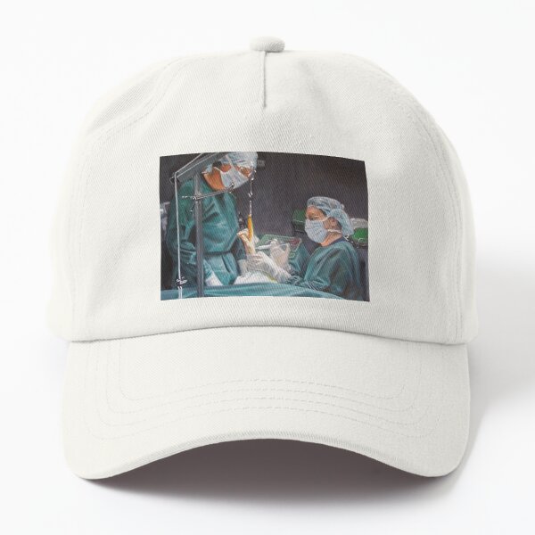 Healing Hands - Oil on canvas by Avril Thomas Dad Hat