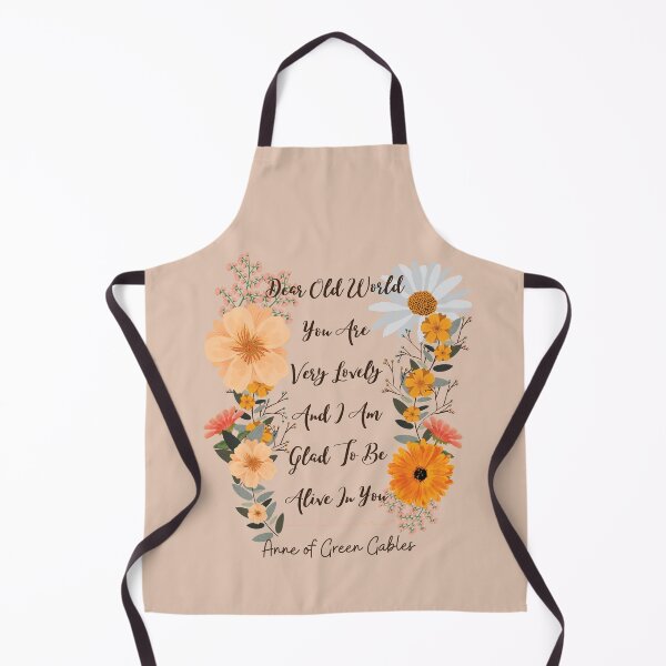 Item preview, Dear Old World Anne of Green Gables Quote designed and sold by Kira Erickson.