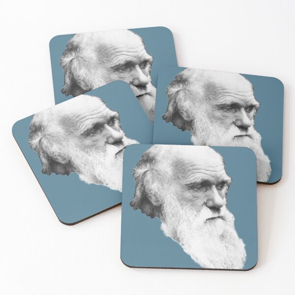 Item preview, Charles Darwin Portrait designed and sold by Flamin' Galah.