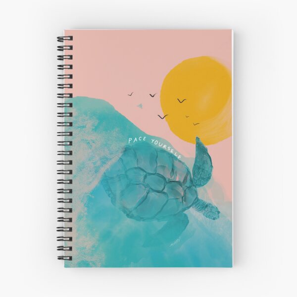 Item preview, Pace yourself sea turtle inspirational beach art designed and sold by morgansgoods.