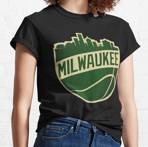 Milwaukee-Bucks-tee-shirt Vintage Milwaukee Shirt- Funny Cute Bucks Champions Top Classic T-Shirt